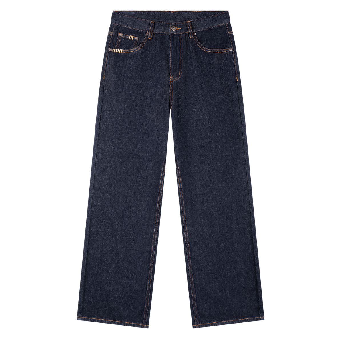RAW DENIM LOOSE FIT PANT