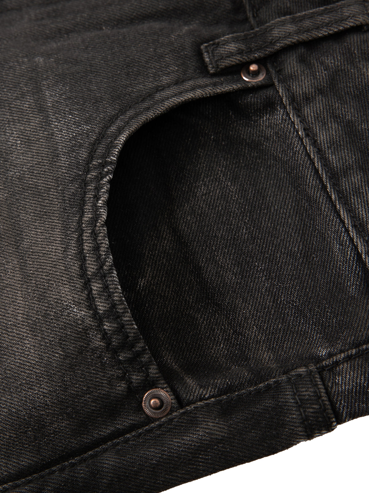 Vintage Wash Heavyweight Denim Jeans