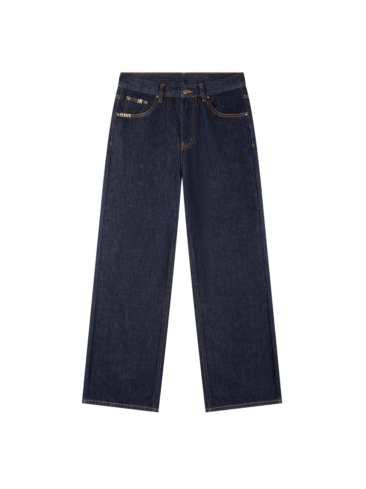 RAW DENIM LOOSE FIT PANT