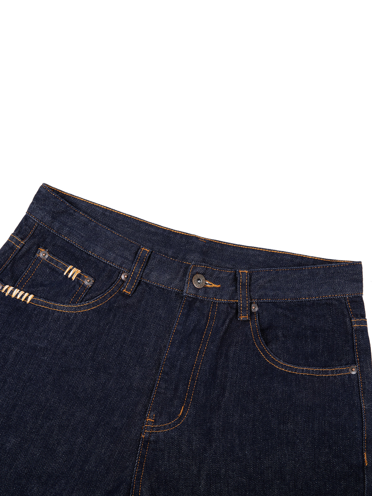 RAW DENIM LOOSE FIT PANT